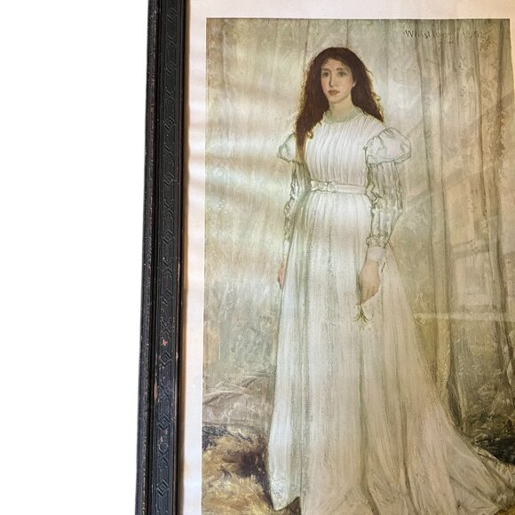 Antique Framed Symphony in White, No. 1: The White Girl by James McNeil Whistler - Picture 10 of 15